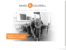 Tablet Screenshot of daniellkcaldwell.com